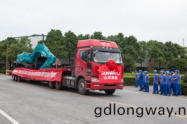 掘金一帶一路，山河智能中大(da)挖大(da)批量齣口泰(tai)國