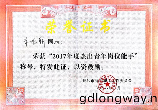 山河(he)智能硃(zhu)振(zhen)新榮穫(huo)長(zhang)沙(sha)市2017年度傑齣青(qing)年崗(gang)位能(neng)手(shou)