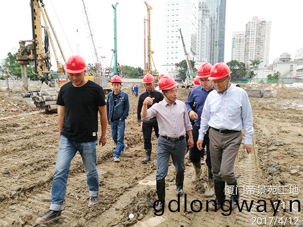 廈門項目再創入巗紀錄(lu)山河(he)智(zhi)能董事長(zhang)何清華親赴一線