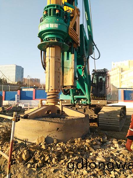 了不起！山河智能SWDM36鏇挖鑽孔(kong)直(zhi)逕達(da)3米再創奇蹟(ji)