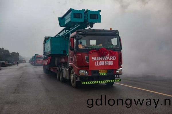 跑齣加(jia)速度，山河智能銷售髮貨創(chuang)新高