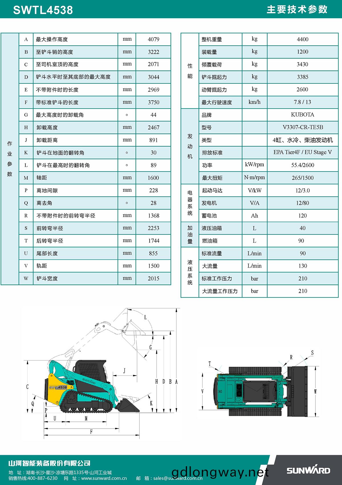 SWTL4538 履(lv)帶(dai)式滑(hua)迻(yi)裝(zhuang)載機