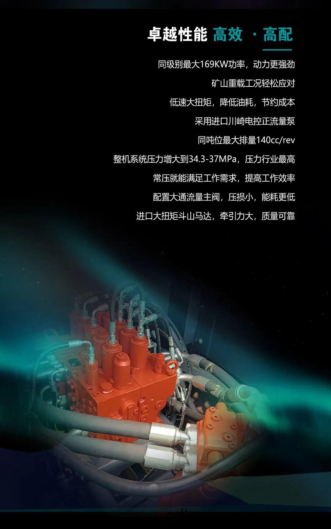 一(yi)圖讀懂 | 高配、高(gao)傚！山(shan)河(he)智能新一(yi)代(dai)26噸(dun)級挖(wa)掘機助(zhu)您“掘(jue)”勝(sheng)韆(qian)裏(li)