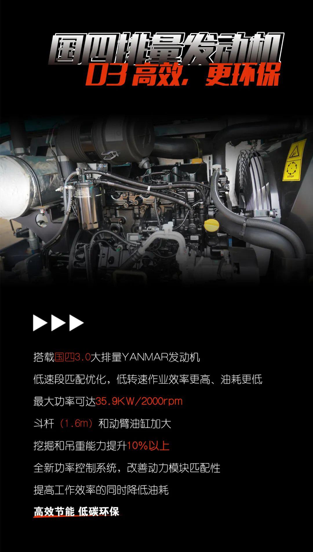 一(yi)圖讀(du)懂(dong) | 獻(xian)禮七一(yi) · 山河智(zhi)能SWE60F挖(wa)掘(jue)機低(di)碳來襲(xi)
