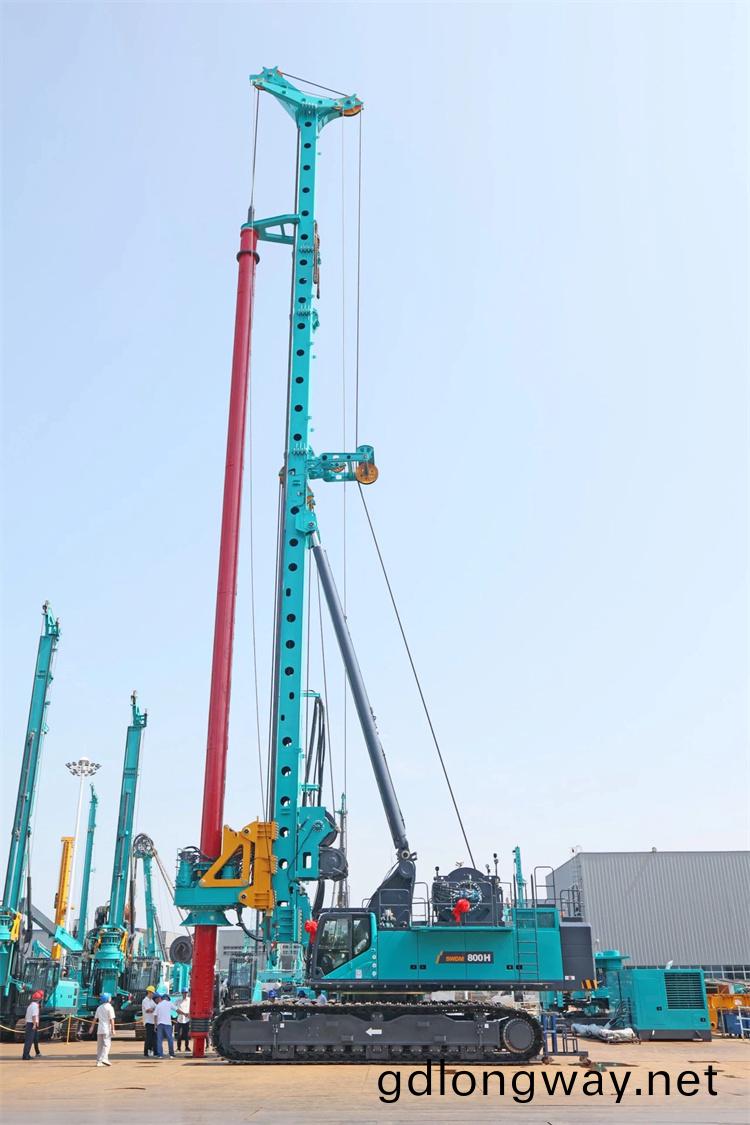 山河智(zhi)能(neng)樁(zhuang)工(gong)機(ji)械再(zai)添強(qiang)將(jiang)！SWDM800H鏇(xuan)挖鑽(zuan)機(ji)順利(li)下線