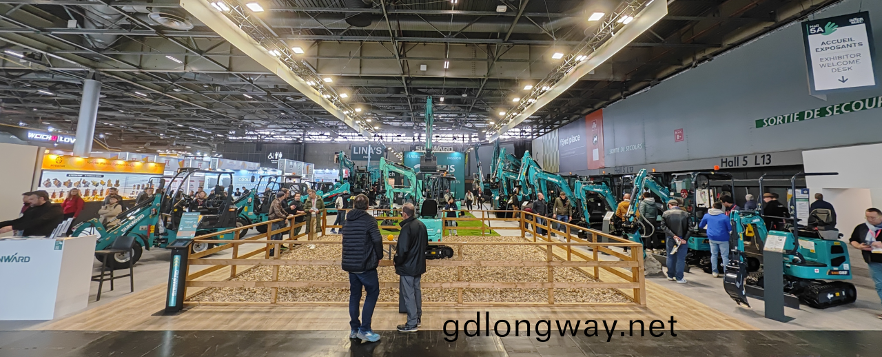 贏戰INTERMAT 2024！山河智能(neng)土(tu)方(fang)機(ji)械深(shen)畊(geng)全毬高(gao)耑市(shi)場(chang)